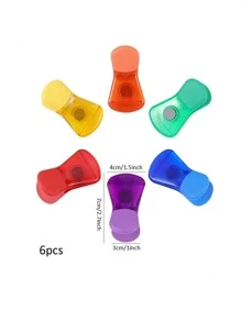 6pcs/set Plastic Sealing Clip, Modern Food Sealing Clip For Home - Multicolor - View 6