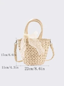 Túi đeo chéo Nữ - Màu be - Xem 4