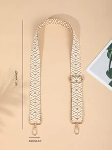 女式手提包寬3.8cm帶式肩背斜紋身包帶更換可調式帶子包裝件配件可調式便攜式包裝配件時尚耐用的新手和白領工人女青少年女大學生禮品裝飾禮品配件學校用品老師禮物返校禮品配件 - 彩色 - 查看 4