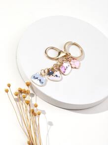 貓和爪子吊墜鑰匙圈