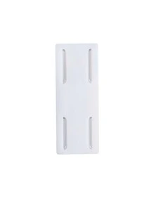 1pc Plastic Power Strip Holder, Minimalist White Power Strip Storage Rack For Home - White - View 3