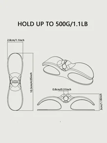 Quản Lý Cáp Sạc Đầu Cắm Treo Tường Dây Nguồn Dán Tường Dây Kẹp Dây Bếp Hoàn Thiện Lưu Trữ - trắng - Xem 3