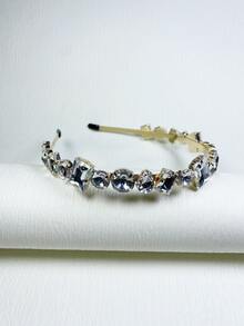 Rhinestone Decor Headband - Gold - View 5