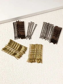 72pcs Solid Bobby Pin - Multicolor - View 2