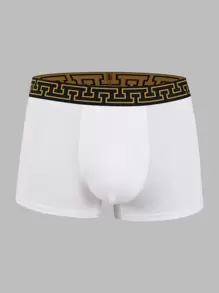 Shein Underwear&Sleepwear Basics Uomo 3 pezzi Mutandine boxer nastro fasce in vita