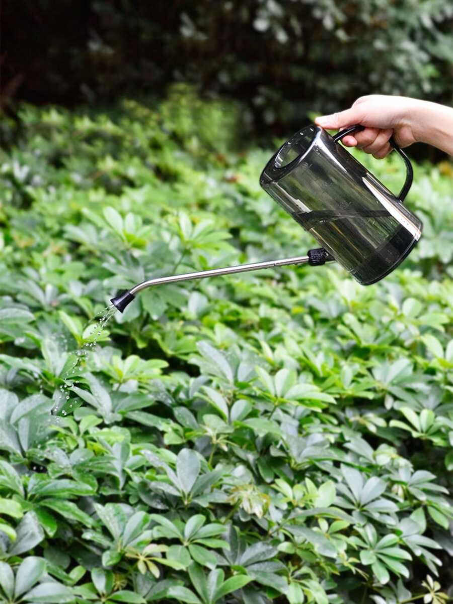 1入組1000毫升PS噴壺花園用極簡主義透明澆花噴霧瓶 - 灰色 - 查看 1