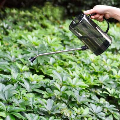 1入組1000毫升PS噴壺花園用極簡主義透明澆花噴霧瓶