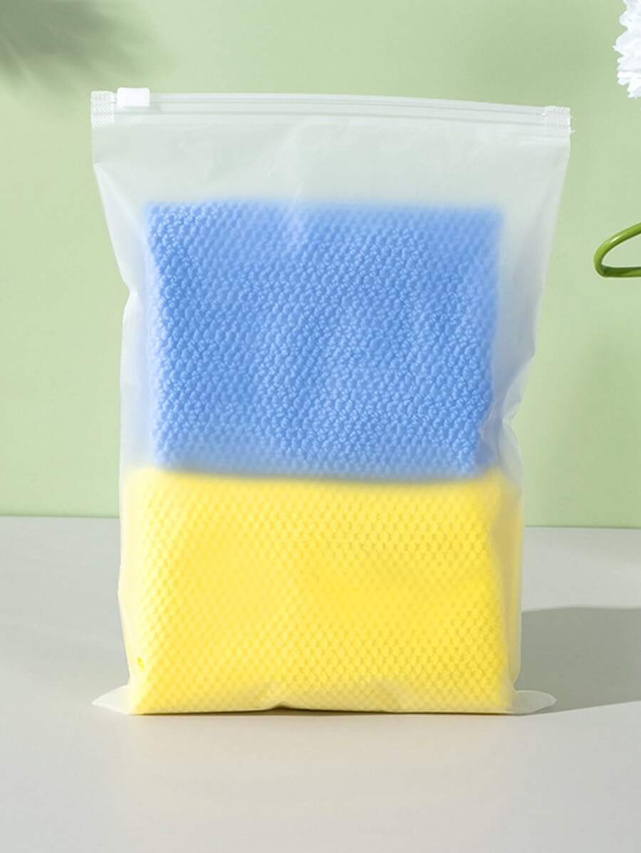 5pcs/set EVA Storage Bag, Minimalist Clear Travel Packing Bag For Travel - Clear - View 1