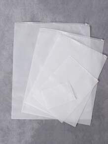 5pcs/set EVA Storage Bag, Minimalist Clear Travel Packing Bag For Travel - Clear - View 6