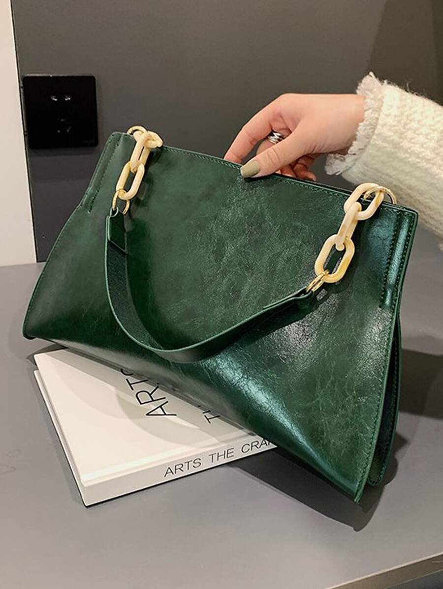 Design Handbags Women Shoulder Bag Green - Green - View 1