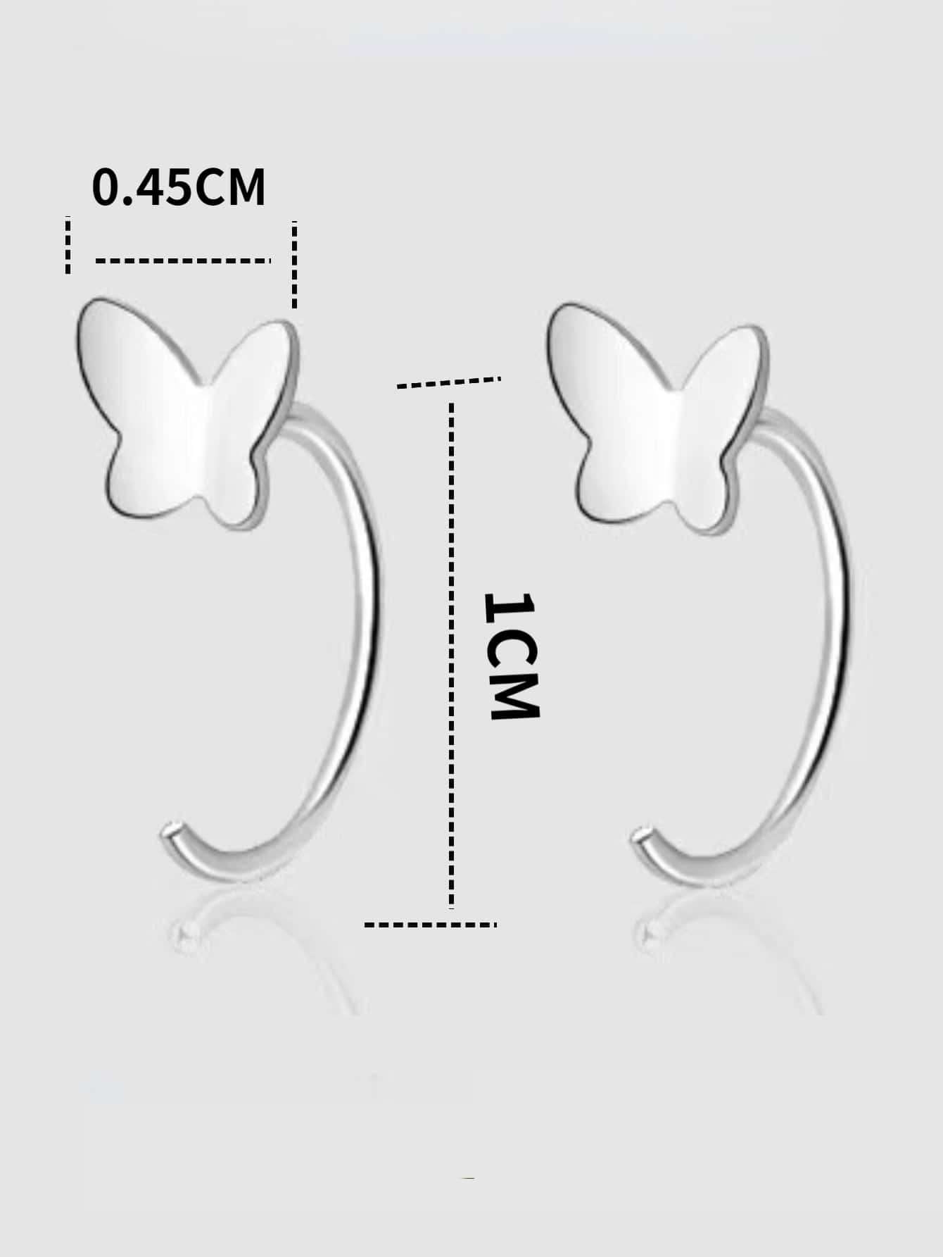 JO WISDOM Orecchini Infinito Argento 925 Donna con AAA Zirconia Cubica