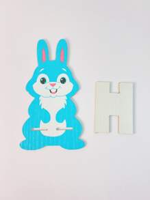 Soporte para teléfono con estampado de conejo - Multicolor - Ver 3