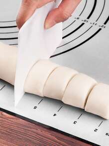 1pc Silicone Baking Mat, Scale Pattern Pastry Baking Mat For Kitchen Baking - Black - View 7