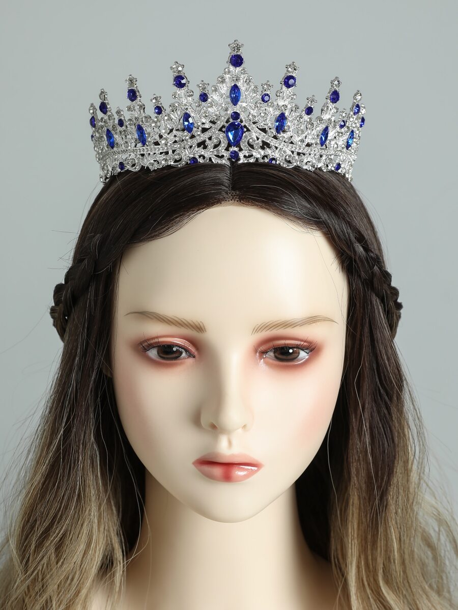 Diadema con diseño de diamante de imitación - Multicolor - Ver 1