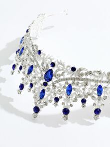 Diadema con diseño de diamante de imitación - Multicolor - Ver 3