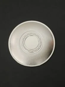 1 pieza hierro Bisutería vintage plata redondo Bandeja de joya para escritorio - Plateado - Ver 2