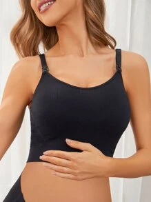 Moonlight & Mama Maternity Plain Nursing Bralette