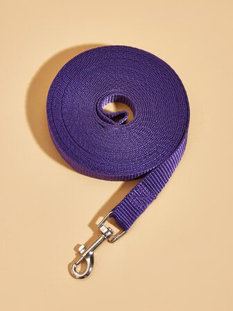 1pc Extra Long Pet Leash, Polyester Dog Training Leash For Obedience, Play, Camping And Backyard Exercise - Suitable For All Dog Breeds - Allows Dogs More Activity Range, Multiple Sizes Available