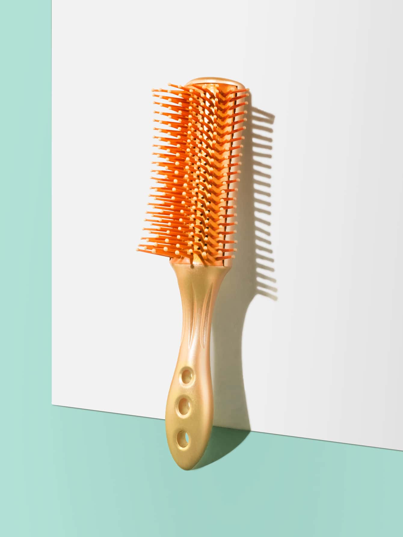 1入組男士鏤空髮刷