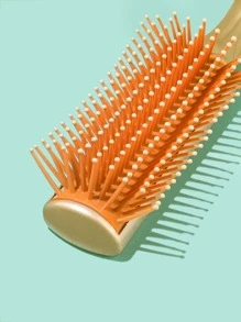 1入組男士鏤空髮刷