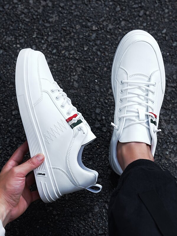 Men's Outdoor Casual Sneakers, New Fashion Minimalist Versatile Comfortable Breathable Non-Slip Low-Top Shoes, Suitable For All Seasons