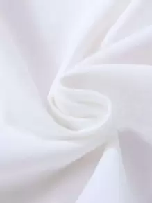 Baby Girl Palm Tree & Letter Graphic Tee - White - View 6