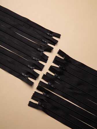 12入組/套鐵製拉鍊頭用於牛仔褲和背包替換拉鍊頭縫紉工具