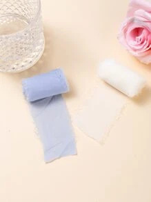 2 cuộn/bộ Vải Không dệt Gói Quà Ruy Băng, Nguyên Viền Dây Tóc Ruy Băng Cho Tiệc Cưới - Nhiều màu - Xem 5
