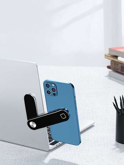 1pc Portable Magnetic Foldable Desktop PC Stand