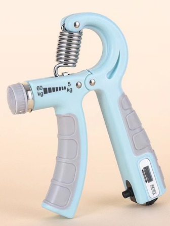 1 件套计数手指训练器握把，健身房，运动，Gimnasio，Ejercicio En Casa，握力器