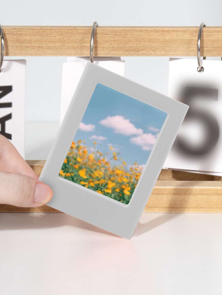 3英寸迷你磁性相框 - 淺灰色 - 查看 1