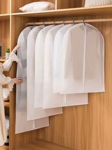 1 Vỏ Bọc Quần Áo PEVA, Trong Suốt Chống Nước Đa Năng Bụi Cho Tủ Quần Áo Bảo Quản - trắng - Xem 1