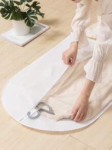 1 Vỏ Bọc Quần Áo PEVA, Trong Suốt Chống Nước Đa Năng Bụi Cho Tủ Quần Áo Bảo Quản - trắng - Xem 4