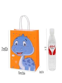 6pcs Dinosaur Pattern Gift Bag - Multicolor - View 2