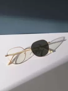 Metal Frame Photochromic Sunglasses Women's Sunglasses-The Perfect Travel Accessory For Women Elegant Sunglasses Beach Sun Glasses Beach Accessories For Women Sun Glasses Sunglasses Shades Fashionable Shade Elegant Outfit Family Outings Travel Vacation Holiday For Summer Beach Vacation,Outdoor,Travel - Pink - View 2