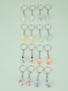 Móc khóa quyến rũ đồ uống 16 chiếc - Nhiều màu - Xem 4