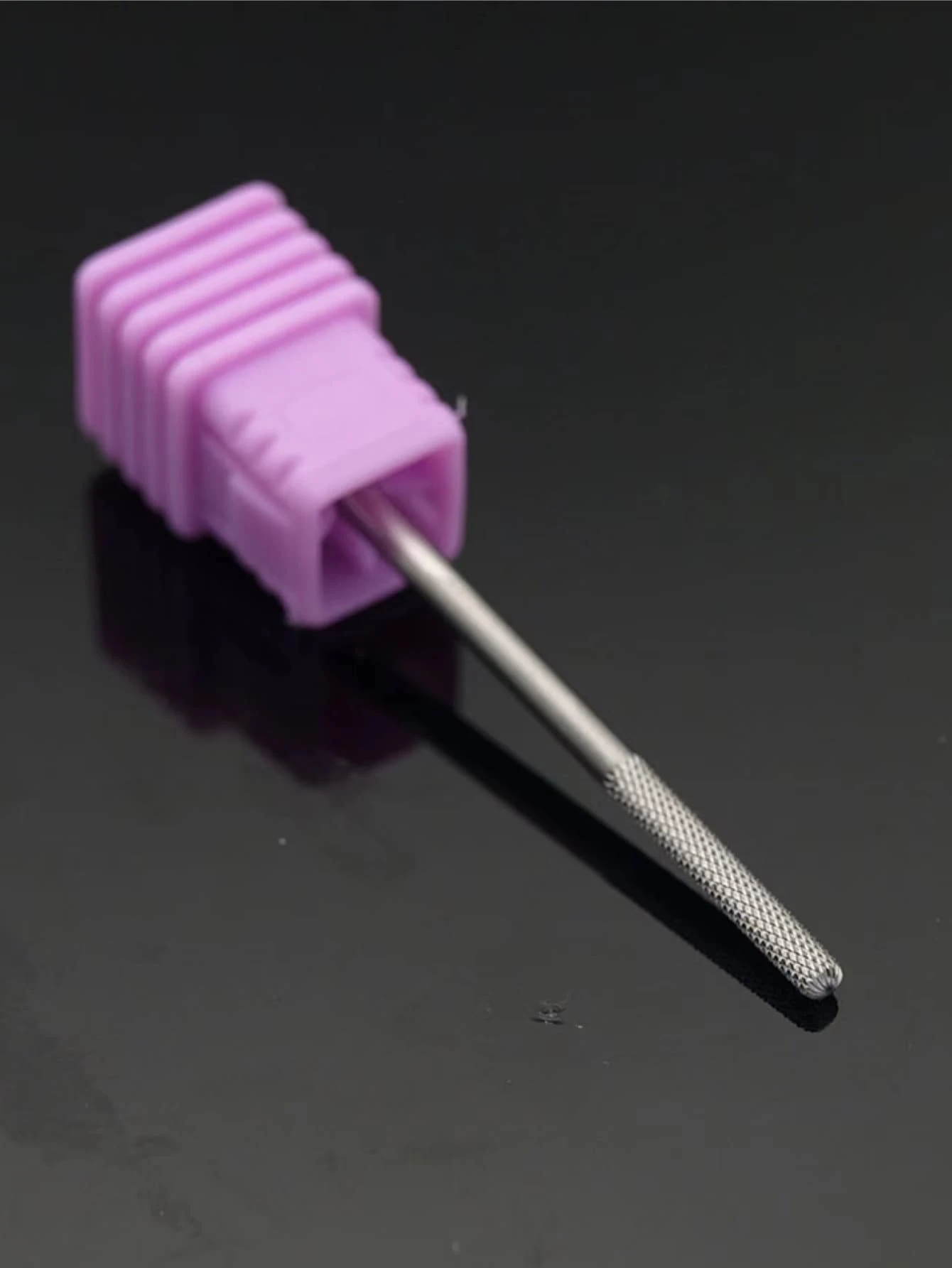 Easy Nail 1支钨钢指甲钻头，3/32英寸柄径，专业美甲师用品，适用于电动角质去除器、去除死皮，无香型指甲清洁工具