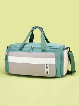 Bolsa De Viaje De Gran Capacidad Para Mujeres, Bolsa Impermeable Para Gimnasio Y Equipaje