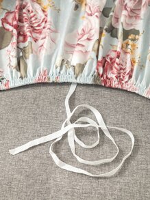 花卉圖案有彈性沙發套 - 彩色 - 查看 4