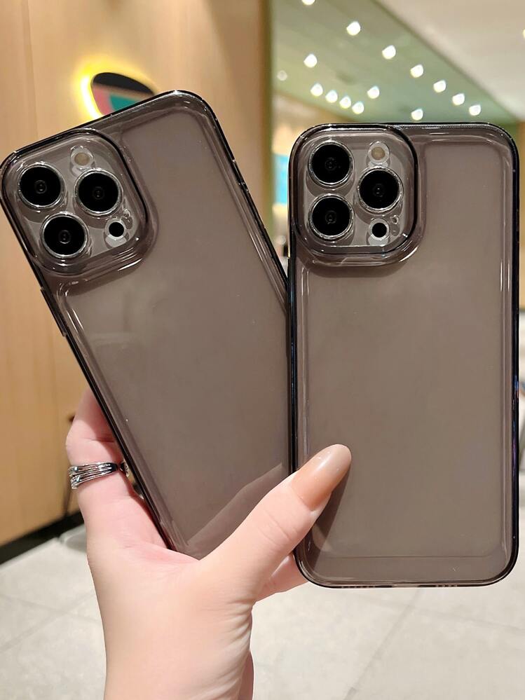 Étui De Téléphone Noir Transparent - Noir - Voir 2