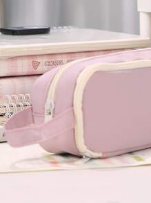 1入組素色筆袋 - 灰色 - 查看 3