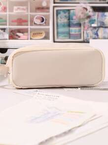 1入組素色筆袋 - 灰色 - 查看 5