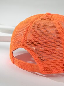 1 Mũ Bóng Chày Thời Trang Chắc Chắn Có Thể Điều Chỉnh Cho Cả Nam Và Nữ Cho Cuộc Sống Hàng Ngày - trái cam - Xem 3