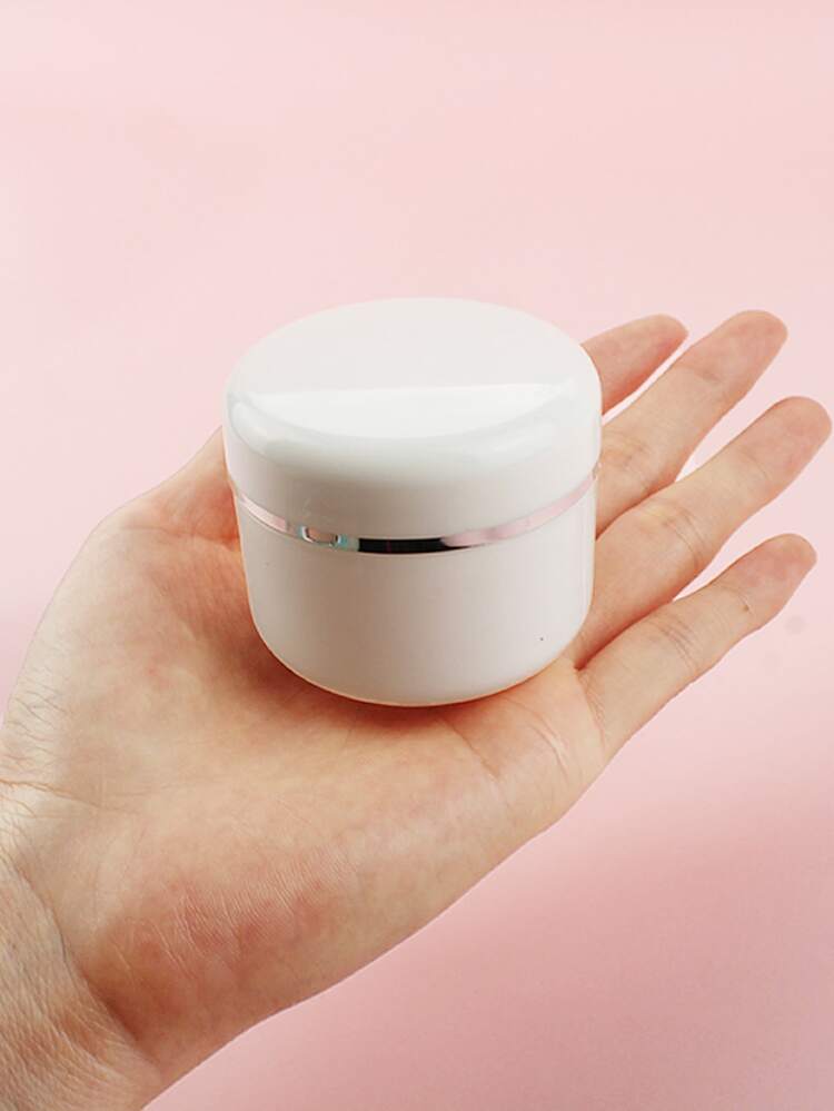 30 chiếc Hộp phụ đựng kem rỗng 30ml, có nắp đậy cho Son dưỡng môi, Kem, Đồ trang điểm, Mỹ phẩm, Mẫu thử, Thuốc mỡ và các Sản phẩm Làm đẹp khác - trắng - Xem 1