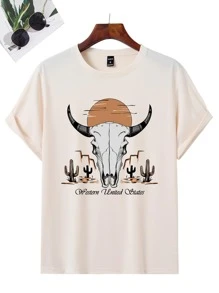 Manfinity Hypemode Tops Nam Thú vật Giải trí - Màu be - Xem 1