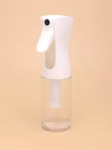 1 pieza Botella rociadora de 200ml blanca y transparente reutilizable para rociar plantas, productos para el cabello rizado, herramientas de peluquería, productos y accesorios de belleza, esenciales de viaje, vuelta al colegio, vacaciones, accesorios para el cabello de mujer, cepillo para peinado hacia atrás, accesorios de peluquería, secador de pelo, cabello, viaje, productos para el cabello, herramientas para el cabello, cosas para el cabello, peluquería, accesorios de peluquería, salón de peluquería, equipos de peluquería - Multicolor - Ver 2