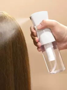 1 pieza Botella rociadora de 200ml blanca y transparente reutilizable para rociar plantas, productos para el cabello rizado, herramientas de peluquería, productos y accesorios de belleza, esenciales de viaje, vuelta al colegio, vacaciones, accesorios para el cabello de mujer, cepillo para peinado hacia atrás, accesorios de peluquería, secador de pelo, cabello, viaje, productos para el cabello, herramientas para el cabello, cosas para el cabello, peluquería, accesorios de peluquería, salón de peluquería, equipos de peluquería - Multicolor - Ver 3