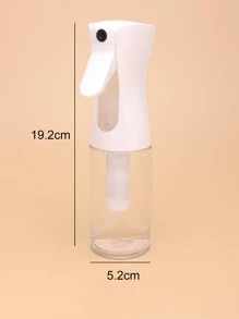 1 pieza Botella rociadora de 200ml blanca y transparente reutilizable para rociar plantas, productos para el cabello rizado, herramientas de peluquería, productos y accesorios de belleza, esenciales de viaje, vuelta al colegio, vacaciones, accesorios para el cabello de mujer, cepillo para peinado hacia atrás, accesorios de peluquería, secador de pelo, cabello, viaje, productos para el cabello, herramientas para el cabello, cosas para el cabello, peluquería, accesorios de peluquería, salón de peluquería, equipos de peluquería - Multicolor - Ver 5