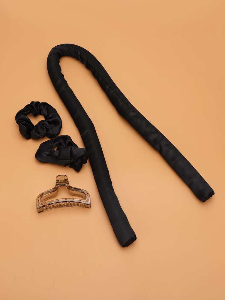 4入組捲髮造型工具套裝 - 黑色 - 查看 3