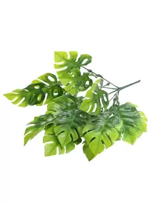 1pc Plastic Artificial Turtle Shell Leaf Decoration